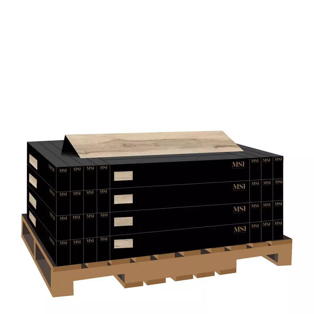 Heritage 7.13 in. x 48.03 in. Alpine Mountain Click Lock Luxury Vinyl Plank Flooring (50 cases/950.8 sq. ft./pallet) by A&A Surfaces 8 Heritage 7.13 in. x 48.03 in. Alpine Mountain Click Lock Luxury Vinyl Plank Flooring (50 cases/950.8 sq. ft./pallet) by A&A Surfaces - Image 6