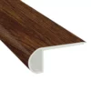 Antique Mahogany 3/4 in. T x 2.75 in. W x 94 in. L Stair Nose Vinyl Molding by A&A Surfaces -Abani Sales antique mahogany a a surfaces vinyl trim lvr6520 0017 fs 64 1000