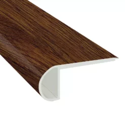 Antique Mahogany 3/4 in. T x 2.75 in. W x 94 in. L Stair Nose Vinyl Molding by A&A Surfaces