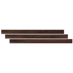 Antique Mahogany 0.3 in. T x 1.77 in. W x 94 in. L Luxury Vinyl Reducer Molding by A&A Surfaces -Abani Sales antique mahogany a a surfaces vinyl trim lvr6520 0017 r 66 1000