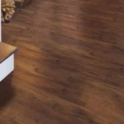 Antique Mahogany 0.75 in. T x 1.77 in. W x 94 in. L Luxury Vinyl Stair Nose Molding by A&A Surfaces -Abani Sales antique mahogany a a surfaces vinyl trim lvr6520 0017 sn 76 1000