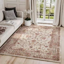 Babylon Beige 5 ft. 3 in. x 7 ft. 6 in. Oriental Polypropylene Area Rug by Abani 13 Babylon Beige 5 ft. 3 in. x 7 ft. 6 in. Oriental Polypropylene Area Rug by Abani -Abani Sales beige abani area rugs byl110a 5 31 1000