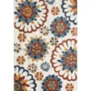 Hampton Beige 6 ft. x 9 ft. Floral Polypropylene Area Rug by Abani -Abani Sales beige abani area rugs ham100a 6 64 1000