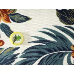 Hampton Beige 6 ft. x 9 ft. Floral Polypropylene Area Rug by Abani -Abani Sales beige abani area rugs ham170a 6 1f 1000