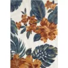 Hampton Beige 6 ft. x 9 ft. Floral Polypropylene Area Rug by Abani -Abani Sales beige abani area rugs ham170a 6 64 1000