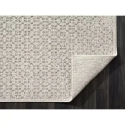 Layla Beige 5 ft. 3 in. x 7 ft. 6 in. Abstract Polypropylene Area Rug by Abani -Abani Sales beige abani area rugs lay110a 5 c3 1000