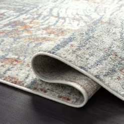 Milas Beige 7 ft. 9 in. x 10 ft. 2 in. Oriental Polypropylene Area Rug by Abani -Abani Sales beige abani area rugs mil180a 8 4f 1000