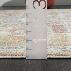 Milas Beige 6 ft. x 9 ft. Oriental Polypropylene Area Rug by Abani -Abani Sales beige abani area rugs mil210a 6 44 1000