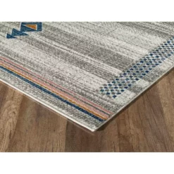 Porto Beige 7 ft. 9 in. x 10 ft. 2 in. Abstract Polypropylene Area Rug by Abani -Abani Sales beige abani area rugs prt110a 8 c3 1000