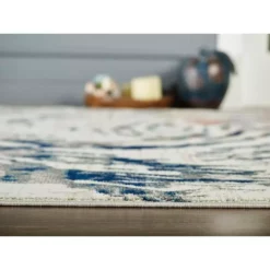 Porto Beige 4 ft. x 6 ft. Abstract Polypropylene Area Rug by Abani -Abani Sales beige abani area rugs prt120a 4 1f 1000