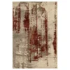 Sedona Beige 6 ft. x 9 ft. Abstract Polypropylene Area Rug by Abani -Abani Sales beige abani area rugs sed100a 6 64 1000