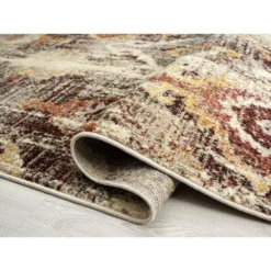 Sedona Beige 7 ft. 9 in. x 10 ft. 2 in. Oriental Polypropylene Area Rug by Abani 12 Sedona Beige 7 ft. 9 in. x 10 ft. 2 in. Oriental Polypropylene Area Rug by Abani -Abani Sales beige abani area rugs sed120a 8 c3 1000