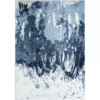Arto Blue 4 ft. x 6 ft. Distressed Polypropylene Area Rug by Abani -Abani Sales blue abani area rugs art230a 4 64 1000