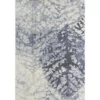 Cruz Blue 6 ft. x 9 ft. Floral Polypropylene Area Rug by Abani -Abani Sales blue abani area rugs cru150a 6 64 1000