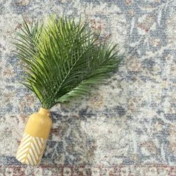 Milas Blue 7 ft. 9 in. x 10 ft. 2 in. Oriental Polypropylene Area Rug by Abani -Abani Sales blue abani area rugs mil100a 8 fa 1000