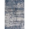 Abani Rugs MIST MIS100A Abstract Concrete Wall Blue 5 ft. 3 in. x 7 ft. 6 in. Area Rug -Abani Sales blue abani area rugs mis100a 5 64 1000