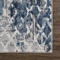 Abani Rugs MIST MIS110A Mesh Blue 7 ft. 9 in. x 10 ft. 2 in. Area Rug 13 Abani Rugs MIST MIS110A Mesh Blue 7 ft. 9 in. x 10 ft. 2 in. Area Rug -Abani Sales blue abani area rugs mis110a 8 4f 1000