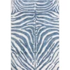 Nova Blue 9 ft. x 12 ft. Abstract Polyester Area Rug by Abani -Abani Sales blue abani area rugs nov170a 9 64 1000