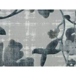 Nova Blue 7.9 ft. x 10.2 ft. Floral Polyester Area Rug by Abani -Abani Sales blue abani area rugs nov180a 8 1f 1000