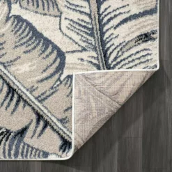 Sedona Blue 7 ft. 9 in. x 10 ft. 2 in. Abstract Polypropylene Area Rug by Abani -Abani Sales blue abani area rugs sed220a 8 1f 1000