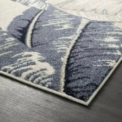 Sedona Blue 7 ft. 9 in. x 10 ft. 2 in. Abstract Polypropylene Area Rug by Abani -Abani Sales blue abani area rugs sed220a 8 c3 1000