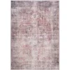 Paloma Brick 2 ft. x 10 ft. Distressed Polyester Area Rug by Abani -Abani Sales brick abani area rugs pal110a 29 64 1000