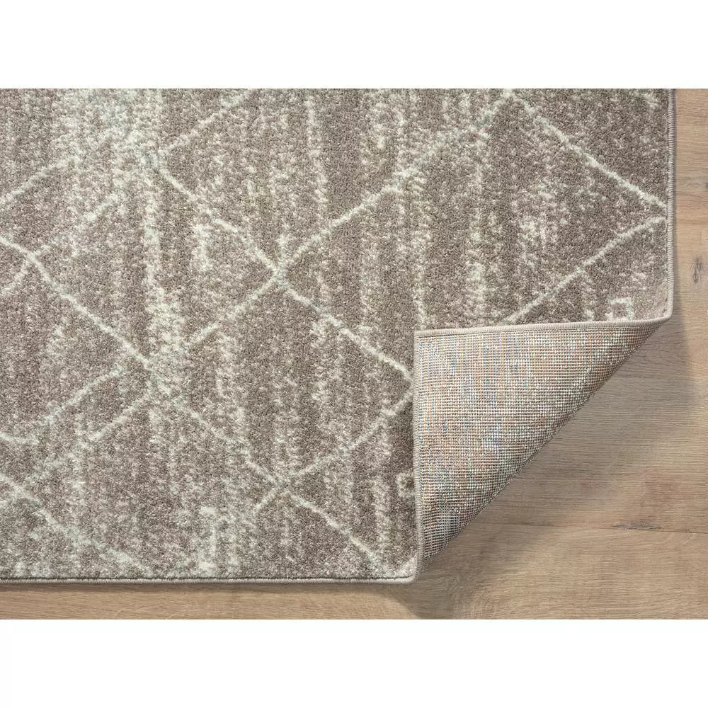 Casa Brown 6 ft. x 9 ft. Abstract Polypropylene Area Rug by Abani 9 Casa Brown 6 ft. x 9 ft. Abstract Polypropylene Area Rug by Abani - Image 7