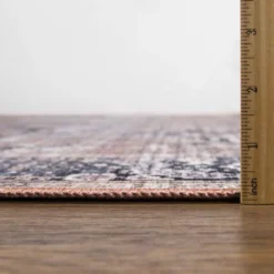 Abani Rugs Lola LOL150A Brown 7 ft. 9 in. x 10 ft. 2 in. Medallion Area Rug 12 Abani Rugs Lola LOL150A Brown 7 ft. 9 in. x 10 ft. 2 in. Medallion Area Rug -Abani Sales brown abani area rugs lol150a 8 1f 1000