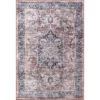 Abani Rugs Lola LOL150A Brown 7 ft. 9 in. x 10 ft. 2 in. Medallion Area Rug -Abani Sales brown abani area rugs lol150a 8 64 1000