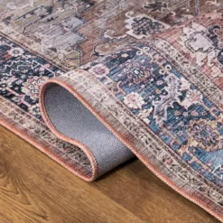 Abani Rugs Lola LOL150A Brown 7 ft. 9 in. x 10 ft. 2 in. Medallion Area Rug 10 Abani Rugs Lola LOL150A Brown 7 ft. 9 in. x 10 ft. 2 in. Medallion Area Rug -Abani Sales brown abani area rugs lol150a 8 c3 1000