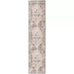 Paloma Brown 2 ft. x 5 ft. Oriental Polyester Area Rug by Abani -Abani Sales brown abani area rugs pal230a 25 1f 1000