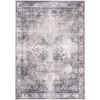 Paloma Brown 6 ft. x 9 ft. Distressed Polyester Area Rug by Abani -Abani Sales brown abani area rugs pal250a 6 64 1000
