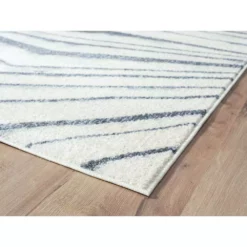 Cruz Cream 6 ft. x 9 ft. Geometric Polypropylene Area Rug by Abani -Abani Sales cream abani area rugs cru100a 6 c3 1000