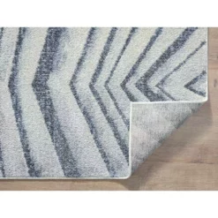 Cruz Cream 6 ft. x 9 ft. Geometric Polypropylene Area Rug by Abani -Abani Sales cream abani area rugs cru100a 6 fa 1000