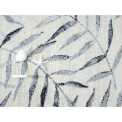 Cruz Cream 6 ft. x 9 ft. Floral Polypropylene Area Rug by Abani -Abani Sales cream abani area rugs cru130a 6 1f 1000