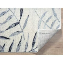 Cruz Cream 6 ft. x 9 ft. Floral Polypropylene Area Rug by Abani -Abani Sales cream abani area rugs cru130a 6 fa 1000