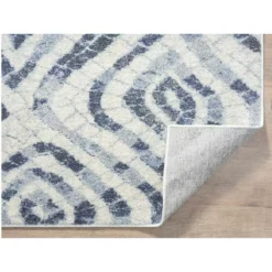 Cruz Cream 4 ft. x 6 ft. Geometric Polypropylene Area Rug by Abani -Abani Sales cream abani area rugs cru160a 4 fa 1000