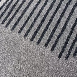 Abani Rugs DECO DEC130A Cream 7 ft. 9 in. x 10 ft. 2 in. Minimalist Geometric Area Rug -Abani Sales cream abani area rugs dec130a 8 1f 1000