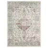 Milas Cream 5 ft. 3 ft. x 7 ft. 6 in. Oriental Polypropylene Area Rug by Abani -Abani Sales cream abani area rugs mil110a 5 64 1000
