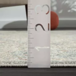 Milas Cream 5 ft. 3 ft. x 7 ft. 6 in. Oriental Polypropylene Area Rug by Abani -Abani Sales cream abani area rugs mil150a 5 44 1000