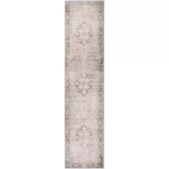 Paloma Cream 6 ft. x 9 ft. Oriental Polyester Area Rug by Abani -Abani Sales cream abani area rugs pal220a 6 1f 1000