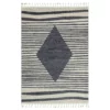 Tulum Cream 5.3 ft. x 7.6 ft. Striped Polypropylene Area Rug by Abani -Abani Sales cream abani area rugs tul100a 5 64 1000