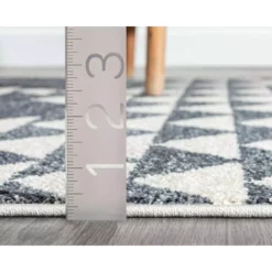 Tulum Cream 6 ft. x 9 ft. Geometric Polypropylene Area Rug by Abani -Abani Sales cream abani area rugs tul110a 6 1f 1000