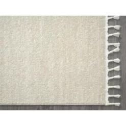 Tulum Cream 6 ft. x 9 ft. Geometric Polypropylene Area Rug by Abani -Abani Sales cream abani area rugs tul110a 6 40 1000