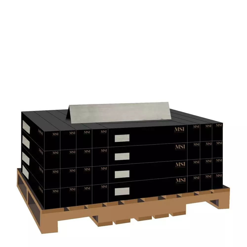 9.45 in. W x 60.79 in. L Dunnhill Winter Park Rigid Core Click Lock Luxury Vinyl Plank Flooring (18.7 sq. ft./Case) by A&A Surfaces 5 9.45 in. W x 60.79 in. L Dunnhill Winter Park Rigid Core Click Lock Luxury Vinyl Plank Flooring (18.7 sq. ft./Case) by A&A Surfaces - Image 3