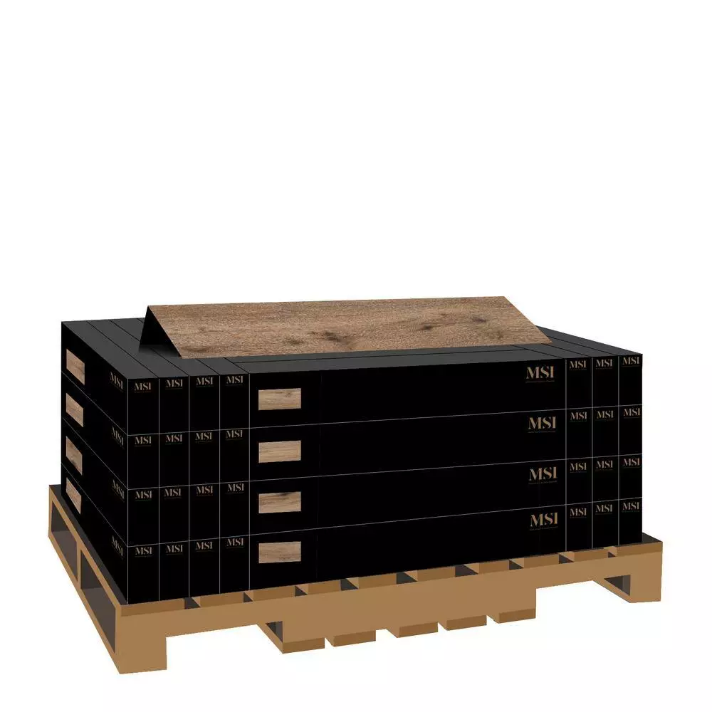 Heritage Forrest Brown 7.13 in. x 48.03 in. Rigid Core Luxury Vinyl Plank Flooring (50 Cases/950.8 sq. ft./Pallet) by A&A Surfaces 6 Heritage Forrest Brown 7.13 in. x 48.03 in. Rigid Core Luxury Vinyl Plank Flooring (50 Cases/950.8 sq. ft./Pallet) by A&A Surfaces - Image 4