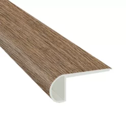 Forrest Brown 3/4 in. T x 2.75 in. W x 94 in. L Luxury Vinyl Flush Stairnose Molding by A&A Surfaces