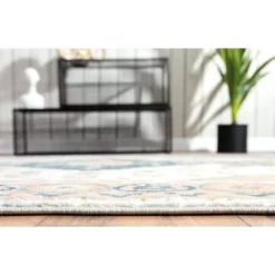 Azure Grey 7 ft. 9 in. x 10 ft. 2 in. Oriental Polyester Area Rug by Abani -Abani Sales grey abani area rugs azr170a 8 4f 1000