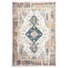 Azure Grey 7 ft. 9 in. x 10 ft. 2 in. Oriental Polyester Area Rug by Abani -Abani Sales grey abani area rugs azr170a 8 64 1000