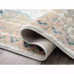 Azure Grey 7 ft. 9 in. x 10 ft. 2 in. Oriental Polyester Area Rug by Abani -Abani Sales grey abani area rugs azr170a 8 c3 1000